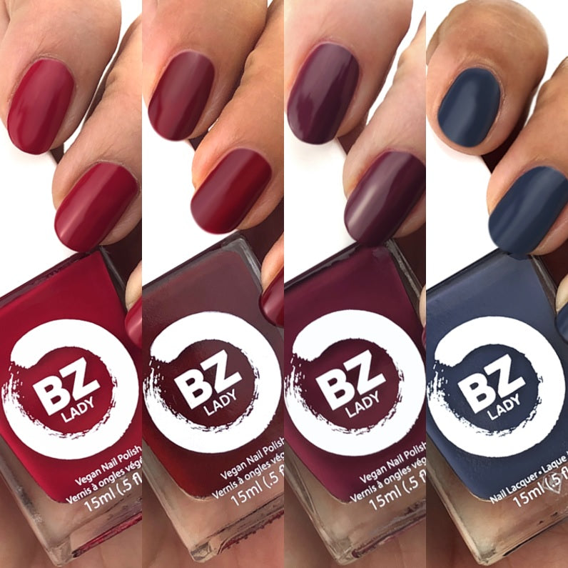 Vernis à ongles végan non-toxique BZ Lady Collection Chic et Classique