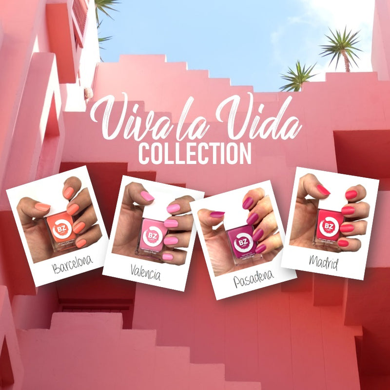 Vernis à ongles végan non-toxique BZ Lady Collection Viva la Vida