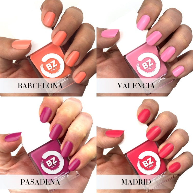 Vernis à ongles végan non-toxique BZ Lady Collection Viva la Vida