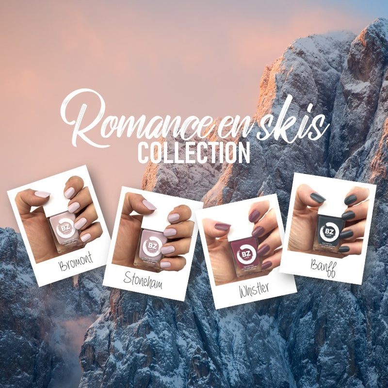 Vernis à ongles végan non-toxique BZ Lady Collection Romance en Skis
