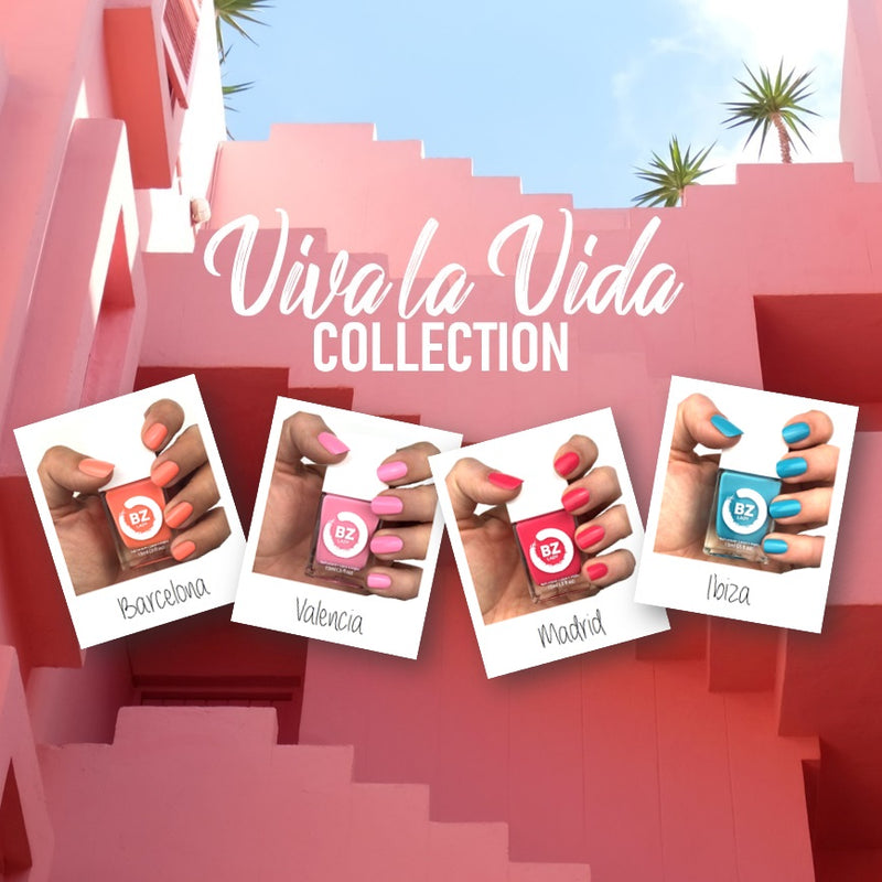 Vernis à ongles végan non-toxique BZ Lady Collection Viva la Vida