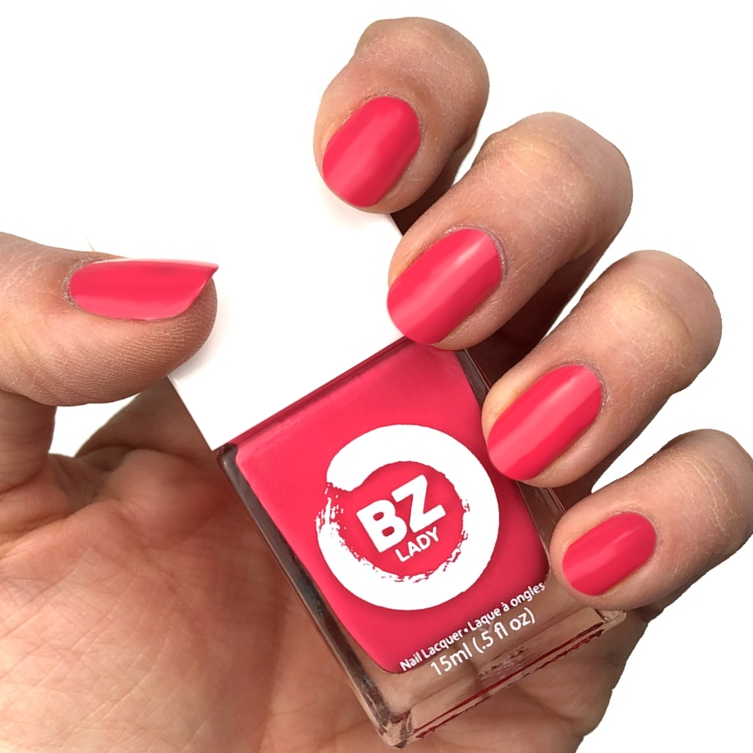 Vernis à ongles végan non-toxique rouge BZ Lady Madrid